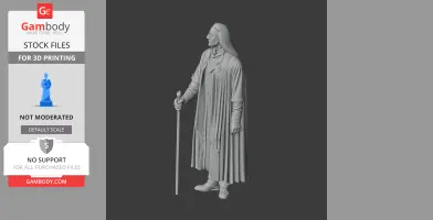 Lucius Malfoy Harry Potter Figurine - Character Figure STL