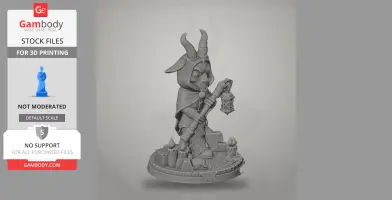 Amdusias - Cult of the Lamb - Character Figure STL