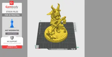 Amdusias - Cult of the Lamb - Character Figure STL