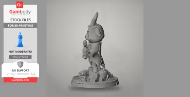 Amdusias - Cult of the Lamb - Character Figure STL