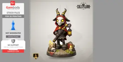 Amdusias - Cult of the Lamb - Character Figure STL