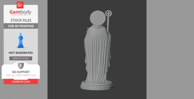 Saint Antoninus of Piacenza - Devotional - STL 3D Print