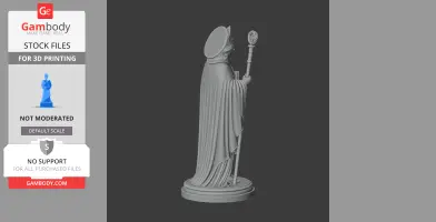 Saint Antoninus of Piacenza - Devotional - STL 3D Print