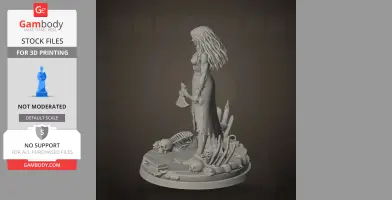 The Wild - Slay the Princess - Character Figure STL