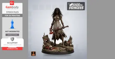 The Wild - Slay the Princess - Character Figure STL