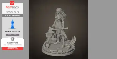 The Wild - Slay the Princess - Character Figure STL