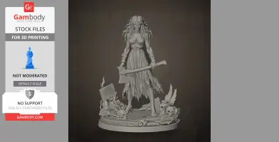 The Wild - Slay the Princess - Character Figure STL