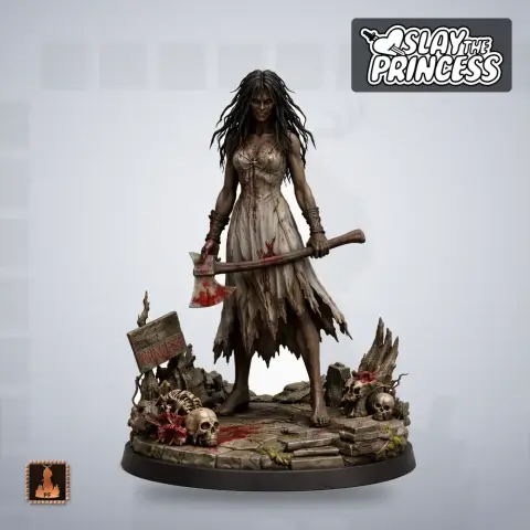 The Wild - Slay the Princess - Character Figure STL