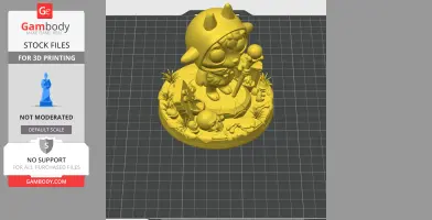 Follower - Cult of the Lamb - Character Figure STL