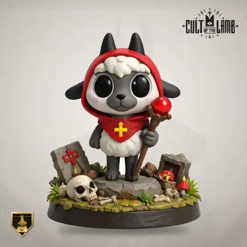 Follower - Cult of the Lamb - Character Figure STL