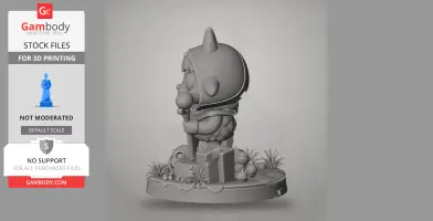 Follower - Cult of the Lamb - Character Figure STL