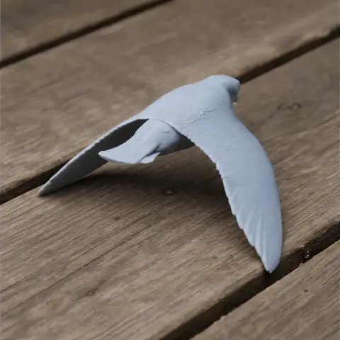 Band-rumped storm petrel - Prehistoric Animal STL