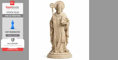 Saint Antoninus of Sorrento - Devotional - STL 3D Print