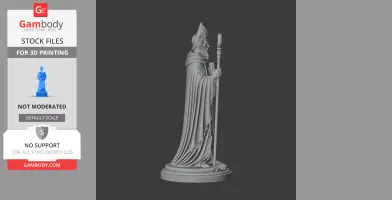 Saint Antoninus of Sorrento - Devotional - STL 3D Print