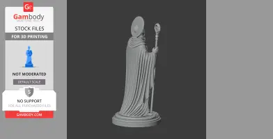 Saint Antoninus of Sorrento - Devotional - STL 3D Print