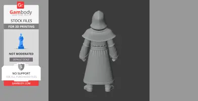 Lunatic Cultist - Terraria Figurine - Character Figure STL