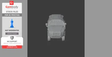 GFF4 - Tank Model STL