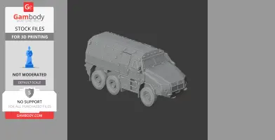 GFF4 - Tank Model STL