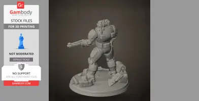 Bastion - Arc Raiders - Character Figure STL