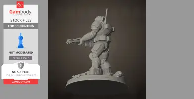 Bastion - Arc Raiders - Character Figure STL