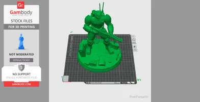 Bastion - Arc Raiders - Character Figure STL