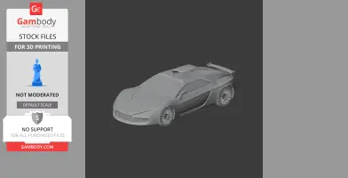 DC Avanti - Scale Vehicle STL