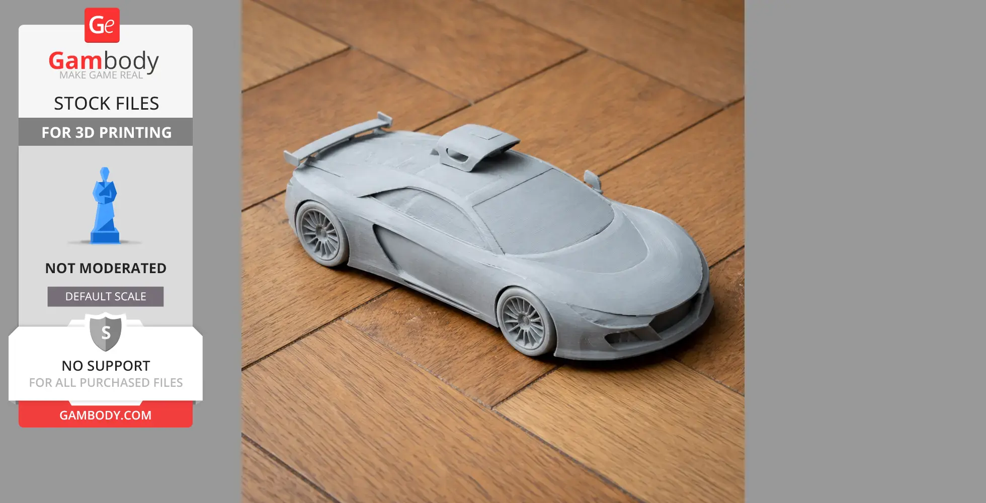 DC Avanti - Scale Vehicle STL