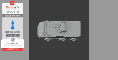 Mbombe 6 - Tank Model STL