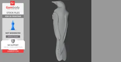 Band-tailed cacique - Prehistoric Animal STL