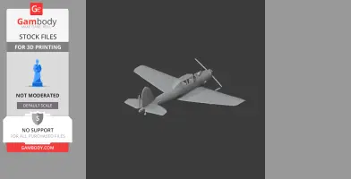 De Havilland Canada DHC-1 Chipmunk - Scale Vehicle STL