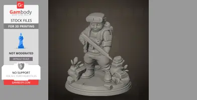 Bancho - Dave the Diver - Character Figure STL