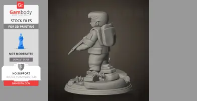 Bancho - Dave the Diver - Character Figure STL