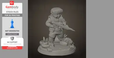 Bancho - Dave the Diver - Character Figure STL