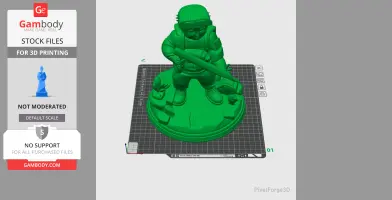 Bancho - Dave the Diver - Character Figure STL