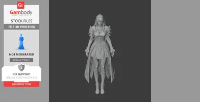 Luterra - Lost Ark Figurine - Character Figure STL