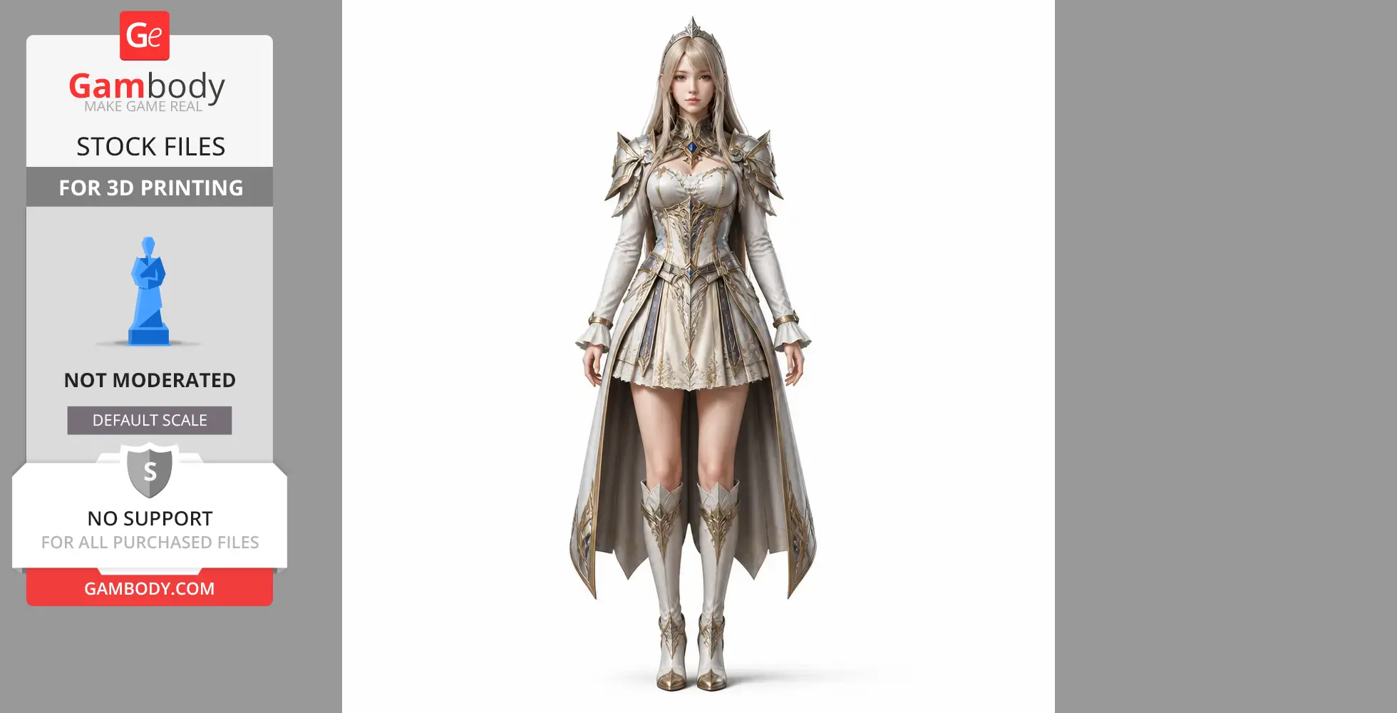 Luterra - Lost Ark Figurine - Character Figure STL