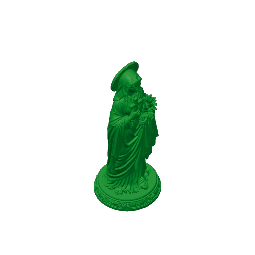 Saint Anysia of Salonika - Devotional Statue.3mf