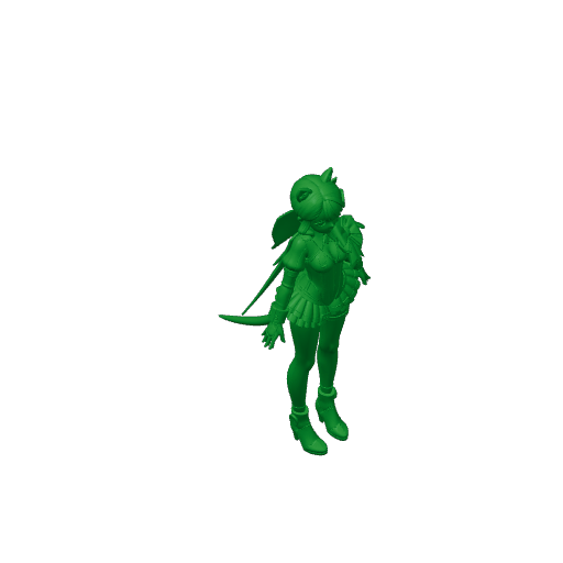 Lynette - Genshin Impact Figurine.3mf