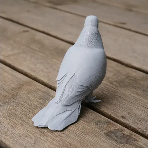 Band-tailed pigeon - Prehistoric Animal STL