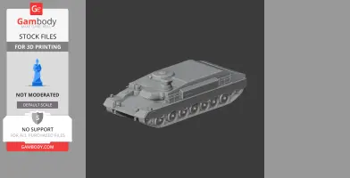 Mowag - Tank Model STL
