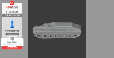 Mowag - Tank Model STL