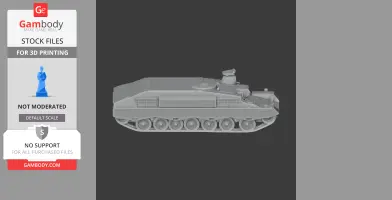 Mowag - Tank Model STL