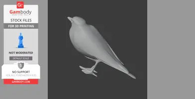 Banda Sea pitta - Prehistoric Animal STL