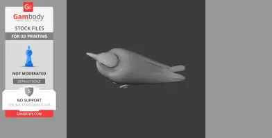 Banda Sea pitta - Prehistoric Animal STL