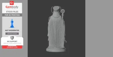 Saint Aphrodisius - Devotional Statue - STL 3D Print