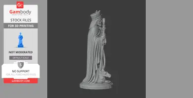 Saint Aphrodisius - Devotional Statue - STL 3D Print