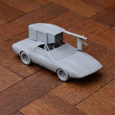De Tomaso Mangusta - Scale Vehicle STL