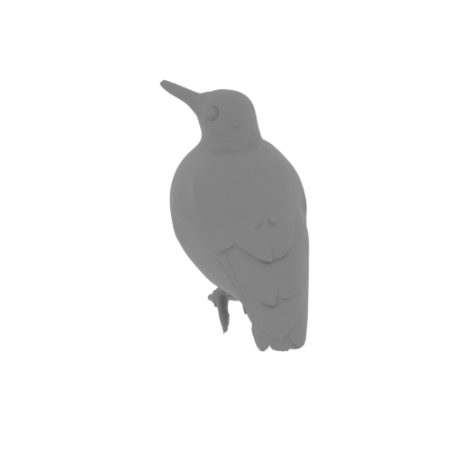 Banded antbird.stl