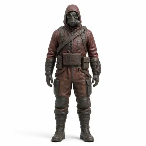 M39 - Rust Figurine - Character Figure STL