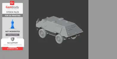 Mowag MR 8 - Tank Model STL